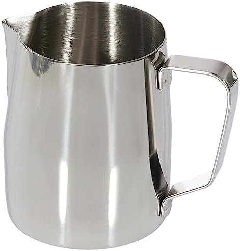 Paslanmaz Çelik Süt Potu - Kahve Potu - Pitcher Sütlük - Süt Köpürtücü - Köpürtme Kabı - 480 ml
