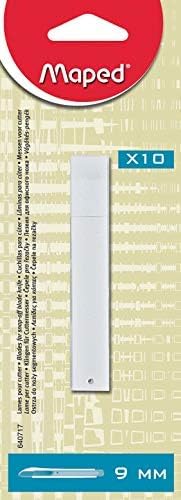 Ofis Ve Kırtasiye 640717 Yedek Bıçak Gümüş, 9 mm