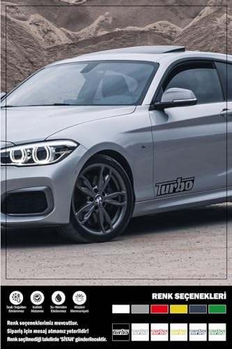 TURBO STICKER 25 x 9 cm