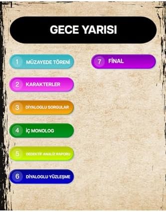 6lı Premium 2026 Dedektif Kara Dedektif Oyunu