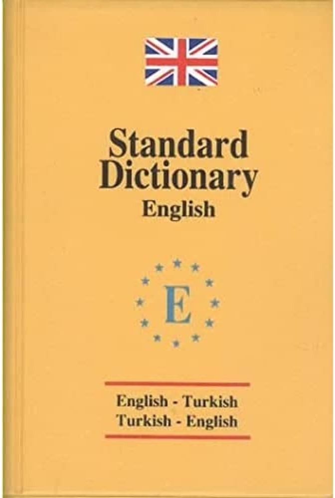 Standard Dictionary English Sözlük