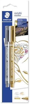 8323S Bk2 Metalik Markör 2'li Set