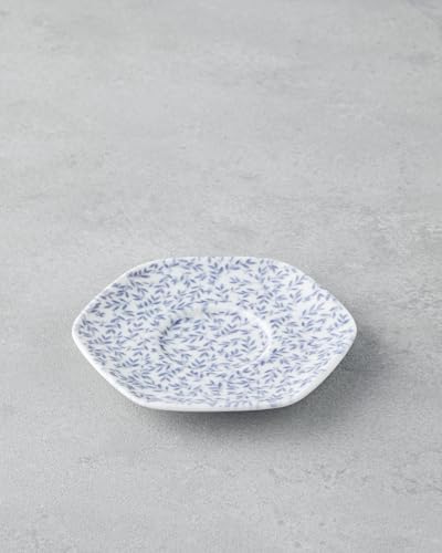 Wendy Porselen Çay Tabağı 11 cm Mavi