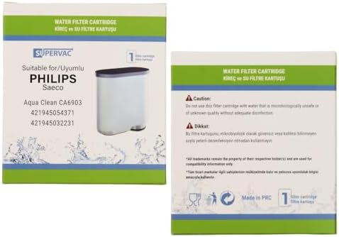 Espresso Makinesi EP3246 EP3343 EP3347 Aqua Clean ile Uyumlu Filtre, Aquaclean Ca6903/00