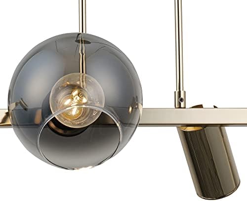 Tıerra 3+3 Altın Sıralı Avize 3xgu10+3xe27