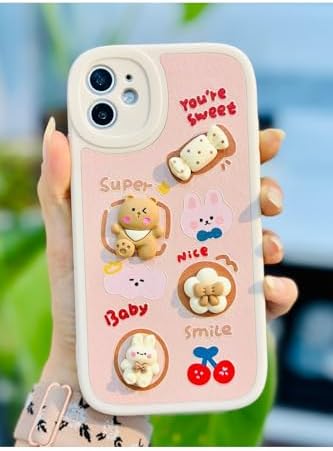 11 ile Uyumlu 3d Oyuncak Tasarımlı Yumuşak Silikon Kılıf
