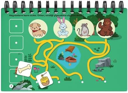 Çocuk Akademi Şimdi Cırt Cırt ile Yemek Vakti Etkinlik Kitabı