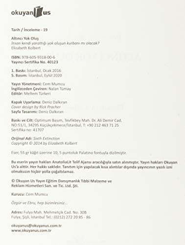 Altıncı Yok Oluş: İnsan Kendi Yarattığı Yok Oluşun Kurbanı mı Olacak?