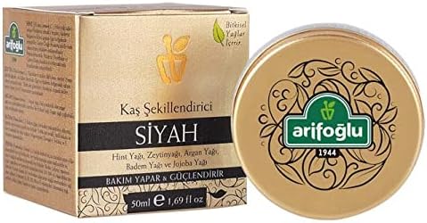 Arifoğlu Kaş Şekillendirici - Siyah Rengi 50ml- Bakım Yapar & Güçlendirir