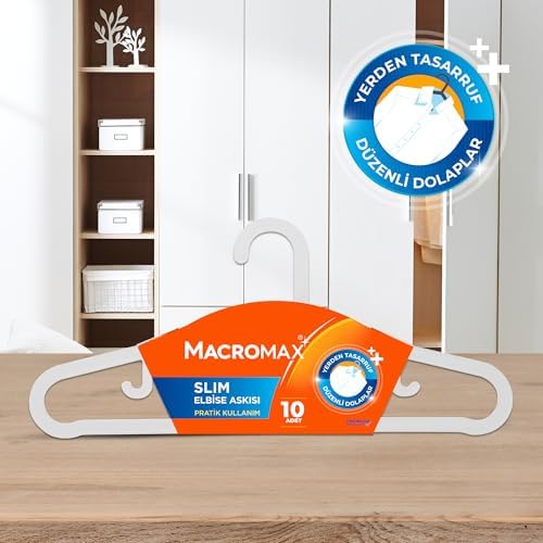 Slim Elbise Askısı 10'lu Avantaj Paket