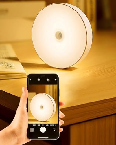 Usb Şarjlı Hareket Sensörlü Otomatik 8 Led Aydınlatma Işık Mıknatıslı Koridor, Banyo, Dolap, Merdiven, Gece Lambası, Mutfak, Balkon Dekorasyonu, Renk 4000K Günışığı Delme Gerektirmez (1)