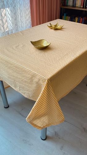 Piknik Örtüsü Sofra Bezi 170x170 cm (Hardal)