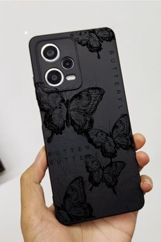 12 Pro 5G İle Uyumlu Desenli Telefon Kılıfı PDNG01 Kapak Buterflay