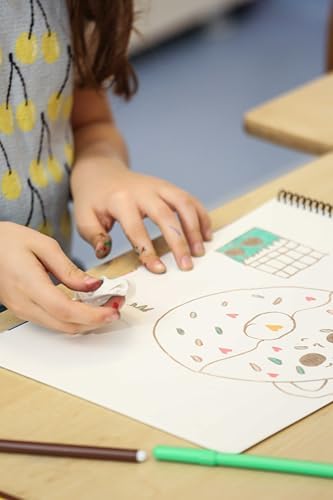 Akademi Çocuk Mat Tükenmez Resim Defteri 1 Ressam Kediler &Tükenmez Resim Defteri 2, 25X35Cm