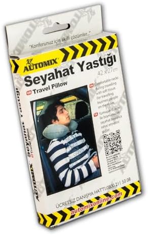 Seyahat Yastığı | Ergonomik Boyun Destek Yastığı | Araç, Uçak ve Seyahat İçin Konforlu