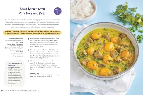 The I Don't Want to Cook Book: Dinners Done in One Pot: 100 Low-Prep, No-Mess Recipes for Your Skillet, Sheet Pan, Pressure Cooker, and More!