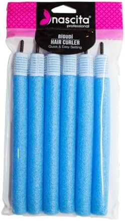 1,6x20 mm 6lı Klipsli Esnek Bigudi - 48