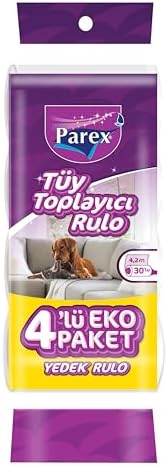 Premium Tüy Toplayıcı Yedek Rulo 4 Adet 30 Yaprak