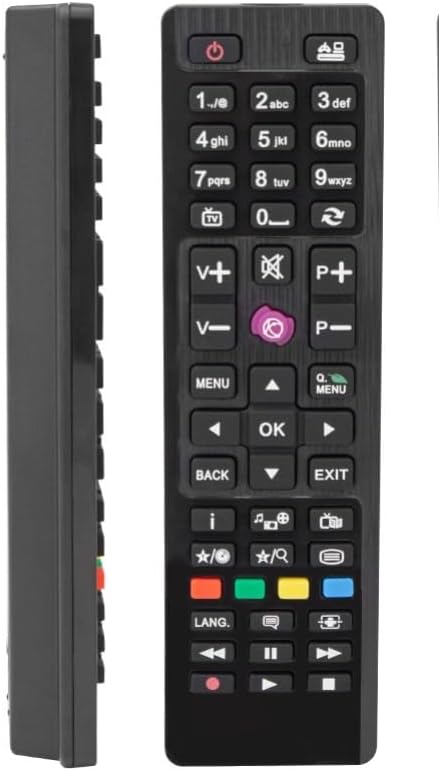 Seg Techwood Regal Finlux Mor Tuşlu Lcd Led Smart Tv Kumandası