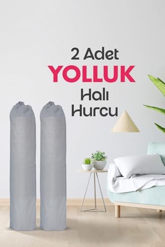 Halı Hurcu, Halı Kılıfı, Koruyucu Kılıf, Halı Kilim Organizeri (Gri, Yolluk Hurcu)