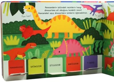 Pencereli Kitap Çılgın Dinozorlar