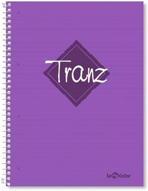 A5 Defter Çizgili 200 syf Mor Tranz