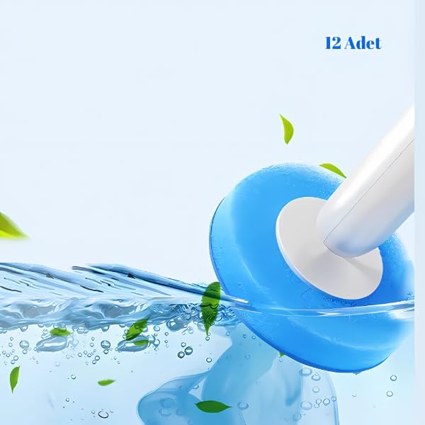 Tuvalet Fırçası ve Çöp Kovası 2si 1 Arada UYUMLU YEDEK KARTUŞ