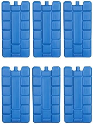 6 Adet Akü Soğutma Özellikli Jel Sıvılı 400ml Kaset Termos Buz Aküsü 60 Saat Koruma CE Belgeli