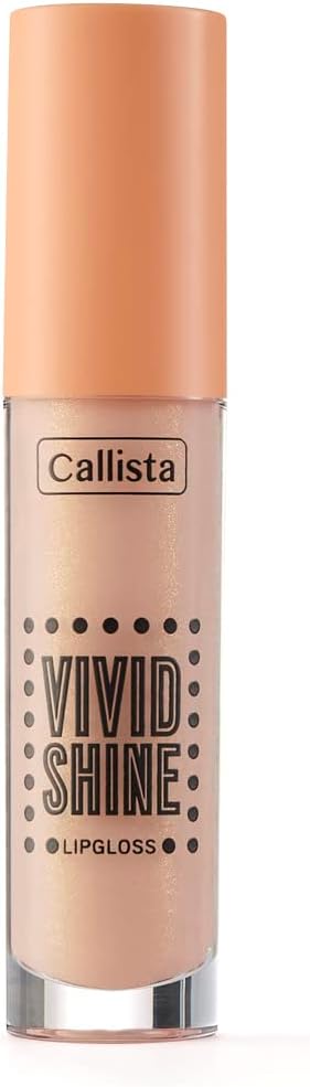 Callista Vivid Shine Lipgloss Nemlendiricili Dudak Parlatıcısı 106 Vanilla Goddess, Nude
