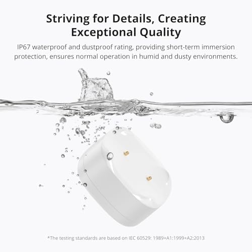 SNZB-05P ZigBee Su Kaçak Sensörü ve Kablosu