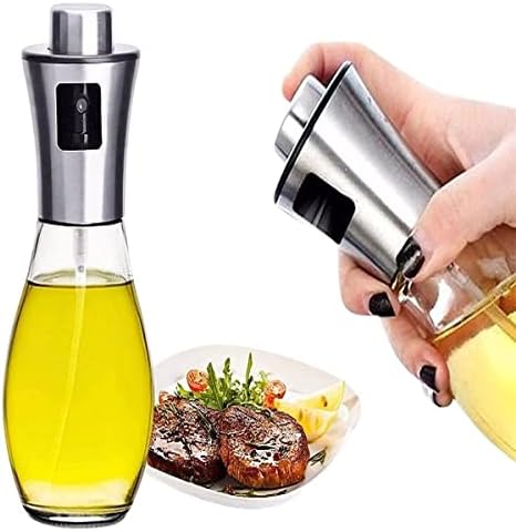 Çok Amaçlı Spreyli Sızdırmaz Cam Şişe Yağdanlık Limon Sirke Sos Püskürtücü Dağıtıcı Sprey