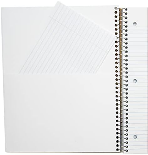 Top Flight 8 Cepli, 160 Sayfalı, Kolej Kuralı, 11 x 8,875 İnç, 1 Dizüstü Bilgisayar, Kapak Değişebilir (33182)