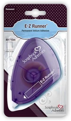 Adhesives by 3L E-Z Runner Perament, Şeffaf, 15M x 8mm, 15