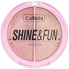Callista Shine & Fun Face Duo 130 Shine Squad Allık & Aydınlatıcı Paleti