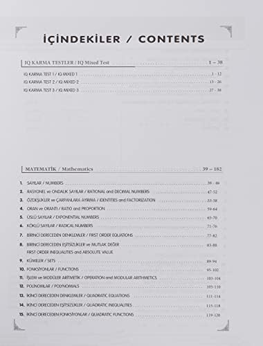 Yös Genel Tekrar Soru Banksı Seti