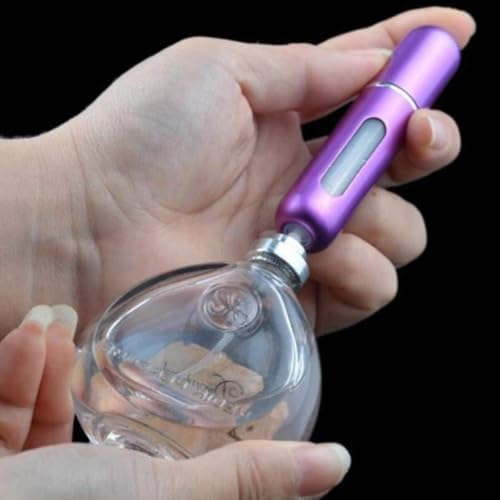 A1 Doldurulabilir Parfüm Şişesi, Parfüm Şişesinden Doldurulabilir Mini Seyahat Boy Sprey Şişe 2 Adet (Asorti)