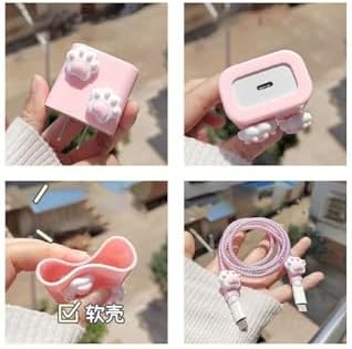 18W/20W ile uyumlu Patiler Şarj Kılıfı, Şarj Kablosu Örme Aparatı, Toparlayıcı, Kablo Koruyucu