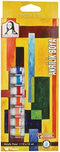 Akrilik Boya 12x12 ml Tüp