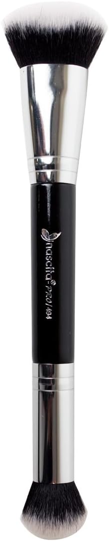 Nascita Professional Çift Taraflı Makyaj Fırçası (Açılı Fondöten & Kapatıcı) - 494