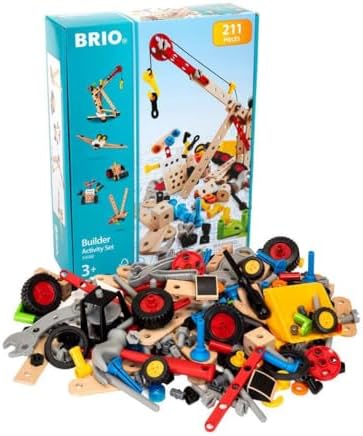 34588 – Builder Kindergartenset 210-parça, yapı Konstruktionsspielzeug