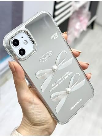 11 ile Uyumlu Aynalı Fiyonk Tasarım Darbe Önleyici Silikon Kılıf