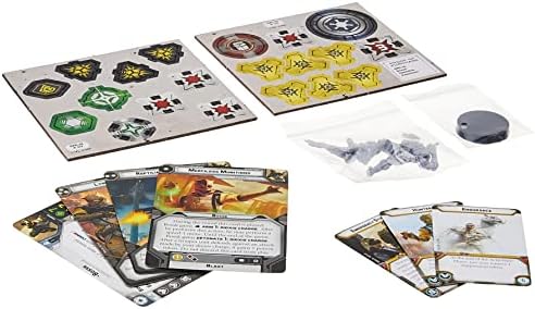 Atomic Mass Games Fantasy Flight -Fantezi Uçuş Oyunları FFGSWL38 Yıldız Savaşları Legion: Bossk Operatif Genişleme, Karışık Renkler