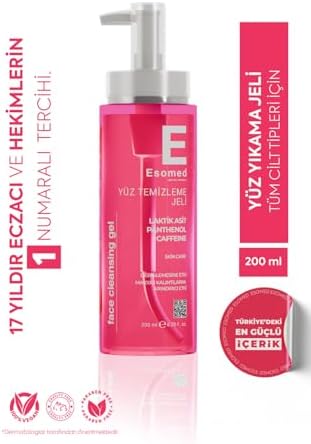 Yüz Temizleme Jeli Tüm Cilt Tipleri İçin Arındırıcı, Nemlendirici ve Gözenek Sıkılaştırıcı Jel 200ml