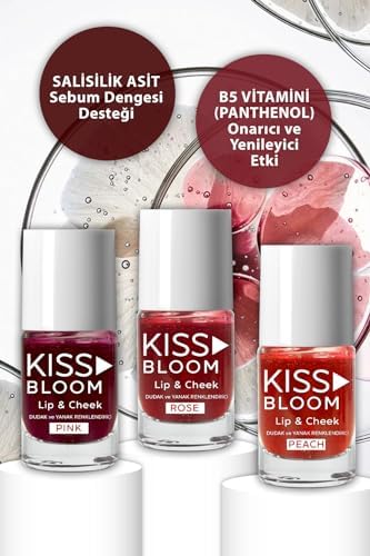Procsin Kiss & Bloom Doğal Görünümlü Dudak Ve Yanak Renklendirici Lip & Cheek Rose 11 Ml Rose