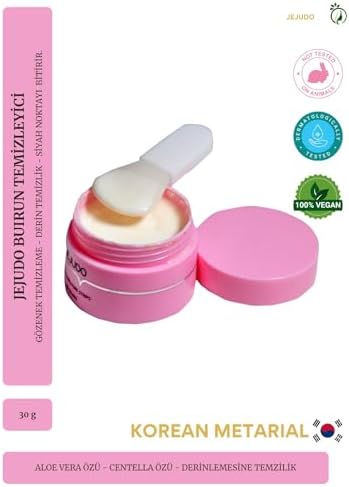 Burun Temizleme Macunu, Burun Bandı, Gözenek Giderici 60 Kullanımlık Maske 30 Gr/60 Strips