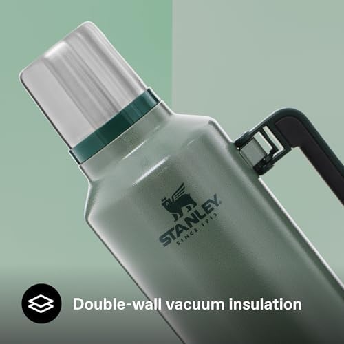 Legendary Vakumlu Çelik Termos, Yeşil (Hammertone Green), 2.3 Litre