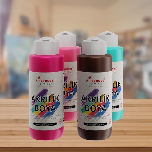 Tamamlayıcı Renkler Akrilik Boya 4'lü Set 4x120 ml