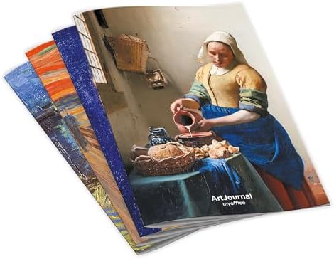 Journal 4’lü KARELİ Tel Dikişli Defter Seti – Renkli Karton Kapak, Hafif Kağıt, A6 – Toplam 288 Sayfa