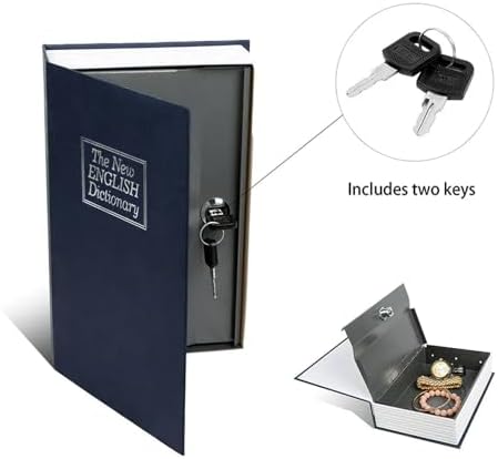 Kitap Modeli Kilitli Kasa – Kumbara Küçük - 114 x 80 x 45 mm