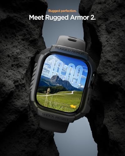 46mm Seri 11/10 İle Uyumlu Kılıf Rugged Armor 2 - ACS10499
